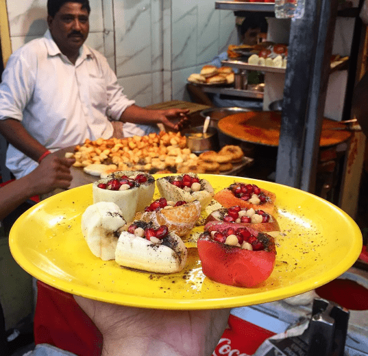 Hira Lal Chaat Corner Old Delhi