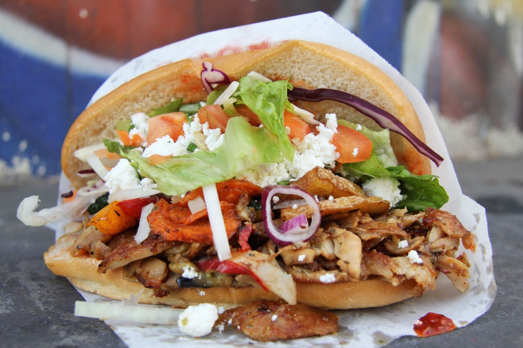 THIS IS WHERE YOU GET THE BEST DONER KEBAB IN THE WORLD! My Yellow Plate
