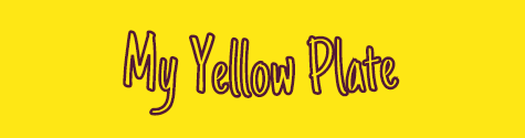My Yellow Plate